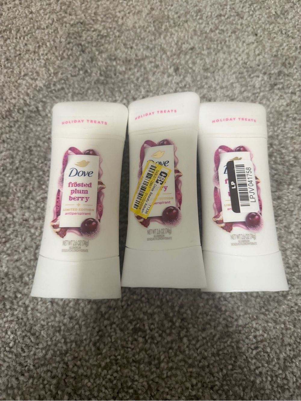 “New” TakeAllFrosted Plum Berry Antiperspirant Deodorant (Limited Edition)